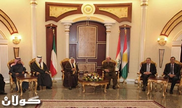 رئيس إقليم كوردستان يستقبل وفد من الكتاب والصحفيين الكويتيين