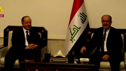 الرئيس البارزاني يلتقي نوري المالكي