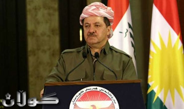 رئيس إقليم كوردستان يهنئ فضائية شعب كوردستان