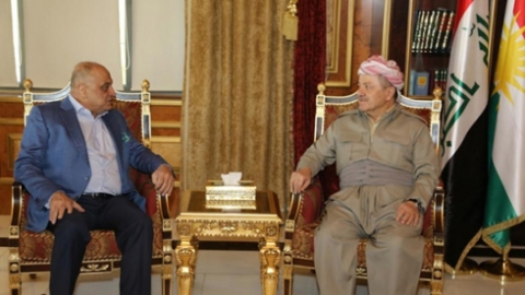 الرئيس البارزاني ورئيس التجمع الجمهوري العراقي يؤكدان ضرورة تطبيع الاوضاع في كركوك