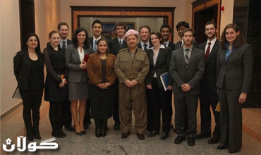 رئيس إقليم كوردستان يستقبل رئيس المحكمة الجنائية العراقية العليا