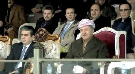 بحضور الرئيس البارزاني.. الأكاديمية العسكرية بزاخو تنهي دورة تدريبية جديدة لدفعة من ضباط البيشمركة
