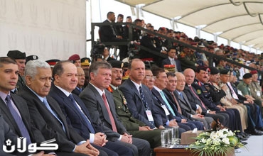 الملك  عبدالله يفتتح معرض سوفكس 2014بحضور رئيس اقليم كوردستان العراق 