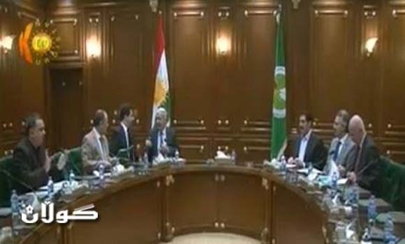 المكتبان السياسيان للـ(أ.و.ك) والـ (ح.د.ك) يبحثان عدة قضايا مهمة