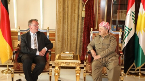 المانيا تشيد بكوردستان وتتعهد بتقديم المزيد من الدعم للنازحين