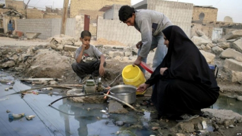 تسجيل اكثر من 1000 حالة اصابة بكتيرية نتيجة تلوث المياه في البصرة