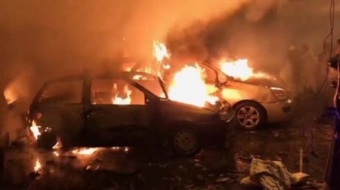 انفجار ناسفة في خانقين يوقع 5 قتلى وجرحى من الشرطة الاتحادية