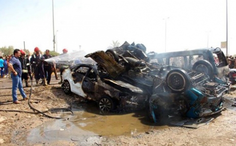 مقتل واصابة 13 مدنياً بانفجار عبوة ناسفة بمصفى الصينية في صلاح الدين
