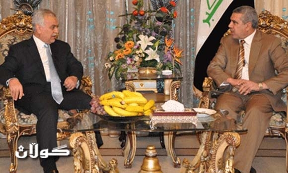 نائبا رئيس الجمهورية يصلا السليمانية لحضور إجتماع مجلس الرئاسة