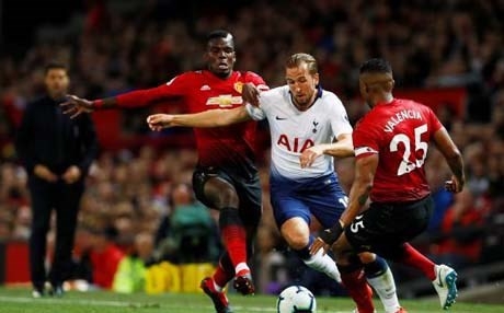 توتنهام يقسو على مانشستر يونايتد بثلاثية نظيفة في الدوري الإنكليزي