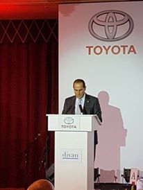 من اربيل تويوتا تسوق منتجاتها الى العراق