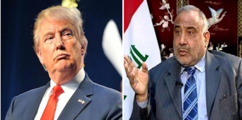 بغداد توضح سبب عدم تنظيم استقبال رسمي لترامب !