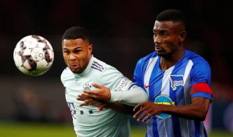 هيرتا برلين يلحق الهزيمة الاولى ببايرن ميونخ هذا الموسم