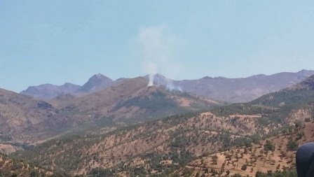 المقاتلات التركية تقصف شمال دهوك