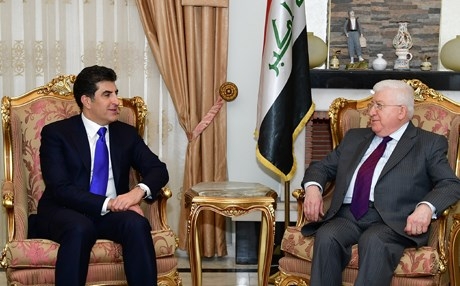معصوم ونيجيرفان البارزاني يبحثان المستجدات السياسية والأمنية 