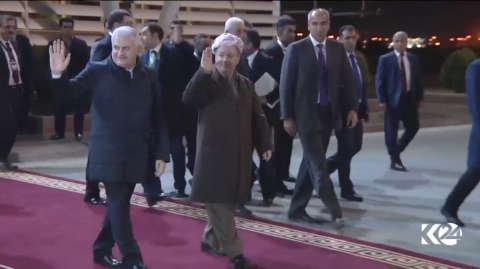 يلدريم يغادر كوردستان بمراسيم وداع رسمية
