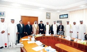 وفد الإمارات العربية المتحدة يبحث تعزيز التعاون مع إقليم كوردستان
