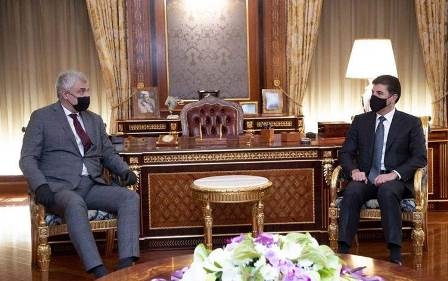 منها حوار أربيل – بغداد.. رئيس اقليم كوردستان والسفير الروسي يبحثان عدة ملفات