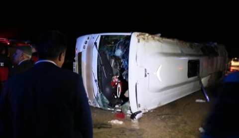30 جريحاً بحادث مروري في كوردستان تركيا