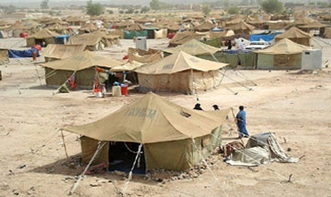 حقوق الإنسان العراقية توعز بزيارة تجمعات النازحين بإقليم كردستان