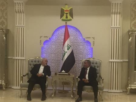 وزير الخارجية الايرانية يصل بغداد