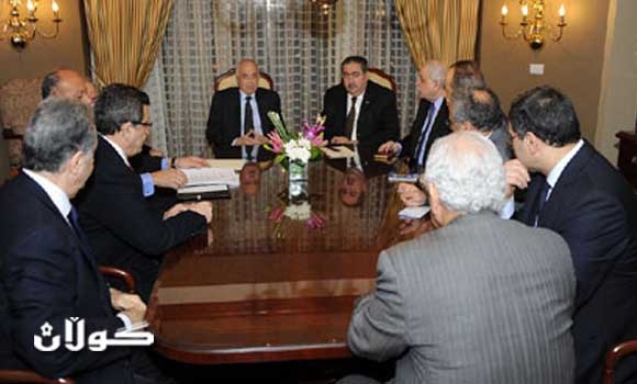 زيباري يبحث مع وفد الأمانة العامة للجامعة العربية ترتيبات قمة بغداد