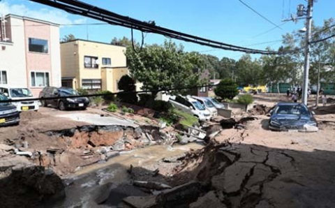 زلزال بقوة 6.6 درجات يضرب هوكايدو اليابانية