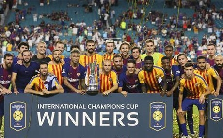 برشلونة يُذيق ريال مدريد مرارة الهزيمة مجدداً ويتوج ببطولة الكأس الدولية 