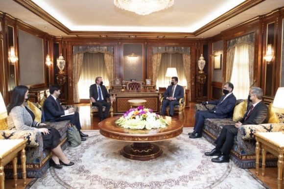 نيجيرفان بارزاني: هناك أرضية ملائمة للزراعة في كوردستان يمكن لهولندا الاسثمار فيها