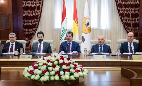 برئاسة مسرور بارزاني .. مجلس وزراء كوردستان يعقد جلسته الاعتيادية