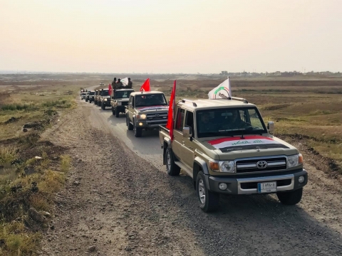الحشد يشرع بعملية عسكرية واسعة لتطهير الشريط الحدودي
