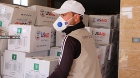  توزيع مساعدات على 15 ألف عائلة بسنجار