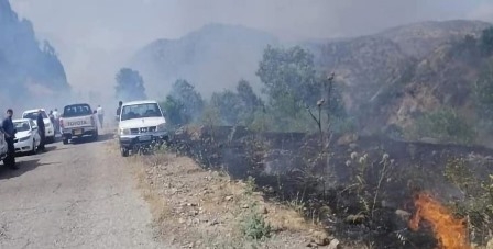 غارات تركية على مدن في محافظة دهوك