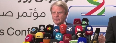 كوشنير: من اليوم انا كوردي.. وعلى الدول العظمى دعم دولة كوردستان كما حرمتها 