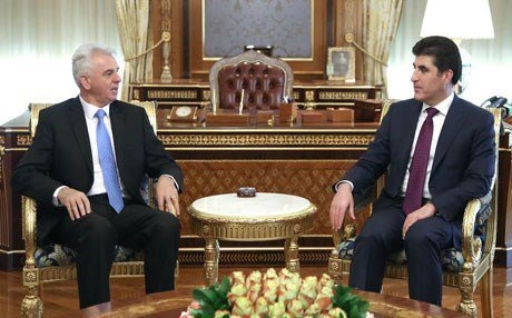 كرواتيا تدعو نيجيرفان البارزاني لزيارة البلاد