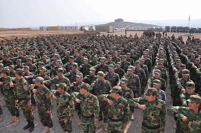 	 بطلب من التحالف الدولي تجنيد 10 آلاف متطوع لپێشمه‌رگة غرب كوردستان 