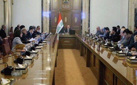 مجلس الوزراء يعقد جلسته اليوم قبل زيارة العبادي الى نيويورك 