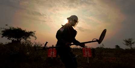 أيادي سنجار الناعمة تزيل الالغام عن مرسى سفينة نوح