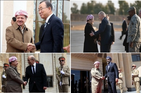 2016 عام زيارة رؤساء العالم الى كوردستان