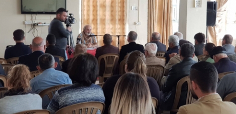 القوش تستضيف الاديب بدل رفو حول ادب الرحلات