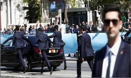 بعد ان ترك رسالة تشير الى الاهانات والتهديدات…انتحار الحارس الشخصي للرئيس التركي 