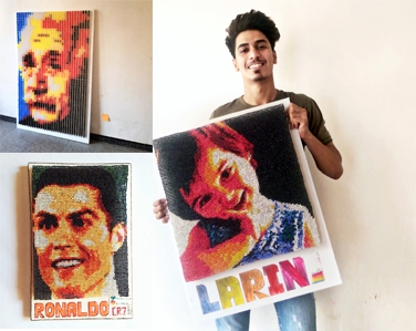 الفنان علي جمال: أكافح النسيان والموت بالدبابيس