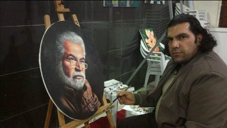 الفنان التشكيلي  فارس تمر: لم ادخل اية معهد فني او اكاديمية انما صقلت موهبتي ذاتيا