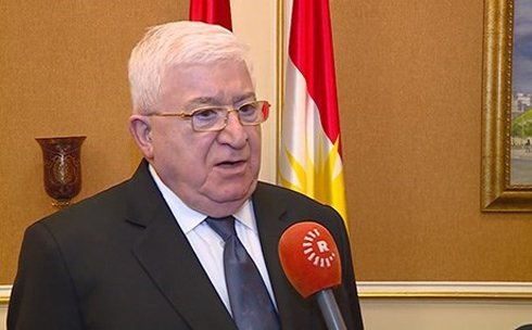 فؤاد معصوم: ينبغي أن يكون هناك اتفاق مكتوب بين الكورد والطرف الذي يشكل الحكومة المقبلة