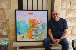 الفنان التشكيلي هاشم حنون: أول معرض شخصي لي  كان عام ١٩٩٠ على قاعة الرواق