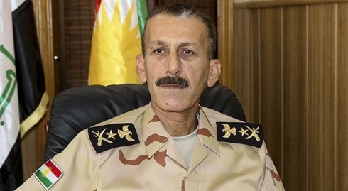 رئیس أركان البیشمركة‌ یحذر: زيادة في تحركات داعش بمناطق كركوك