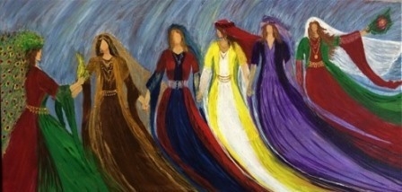 التشكيلية هيهات عباس حاجو: احب مزج الالوان وكأنه دائماً نوروز بسبب الجينات الكوردية