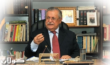 طالباني في لقاء خاص مع كولان: العراق تمكن من فتح أفاق التعاون مع اغلب الدول ومستقبله مرتبط بوجود حكومة داعية وعاملة