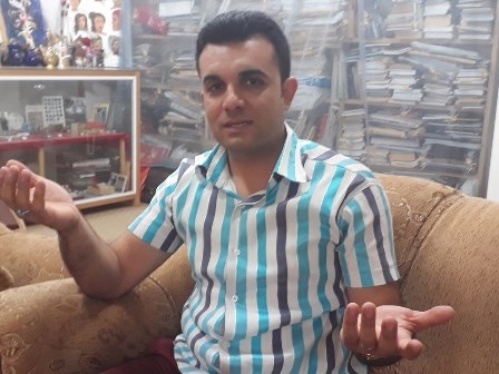 شيروان كركوكي: اسعى لدعم مشروع مكتبة كوردستان الوطنية