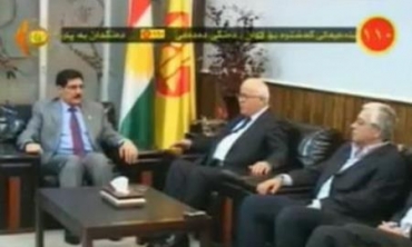 Fazil Mîranî b heyeteke Eniya Teyar Elmusteqbel ya Libnanê re civiya